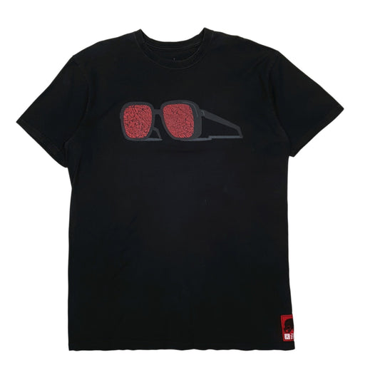 Mens Black Nike Air Jordan Basketball Short Sleeve T Shirt