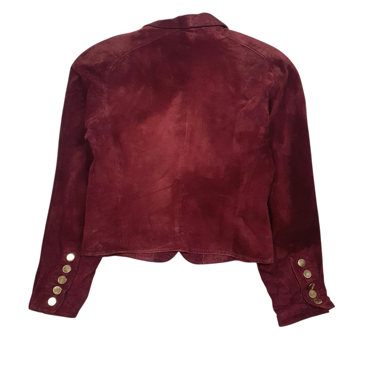Womens Burgundy Frey Vintage  Coat