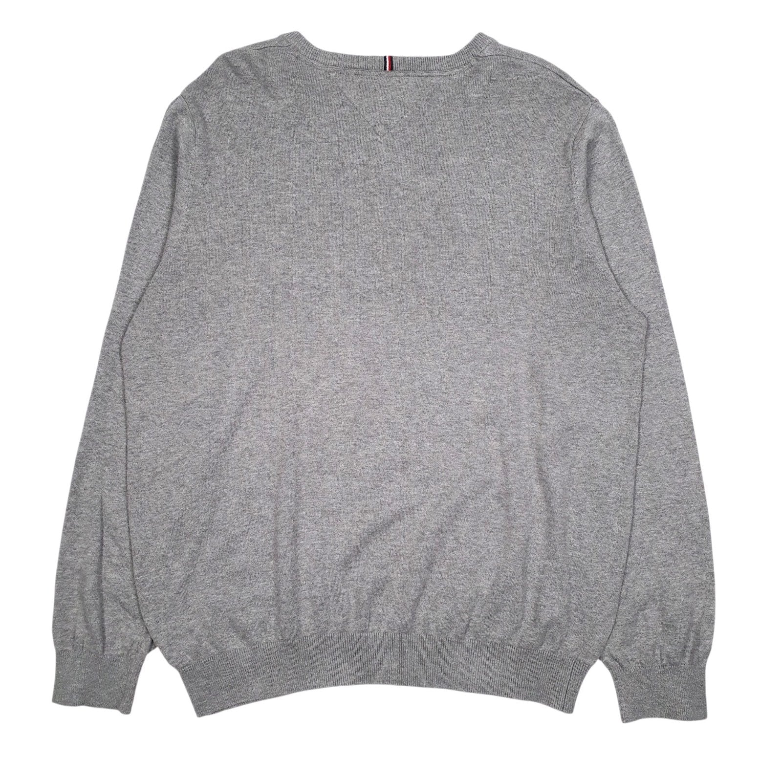 Mens Grey Tommy Hilfiger  Crewneck Jumper
