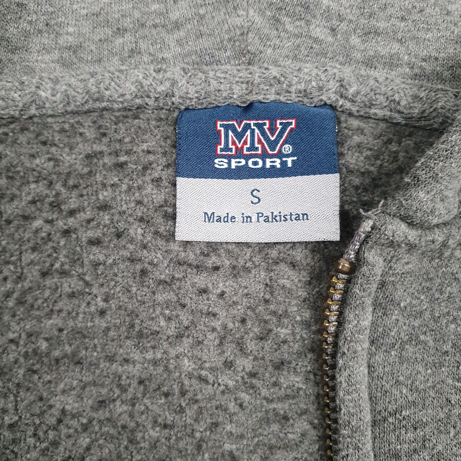 Womens Grey MV Sport University Of North Florida Full Zip Jumper