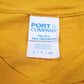 Mens Yellow Port & Company Red Hawks  T Shirt