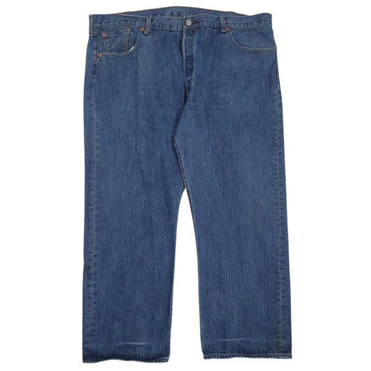 Mens Blue Levis  501 JeansW44 L28
