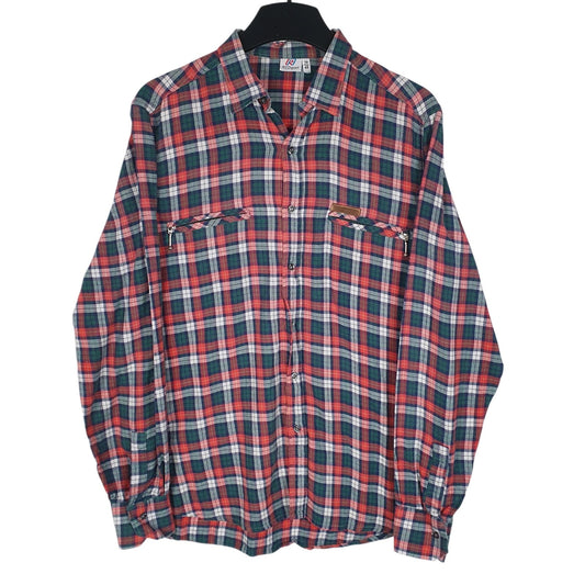 Mens Green Rizzi Sport  Long Sleeve Shirt