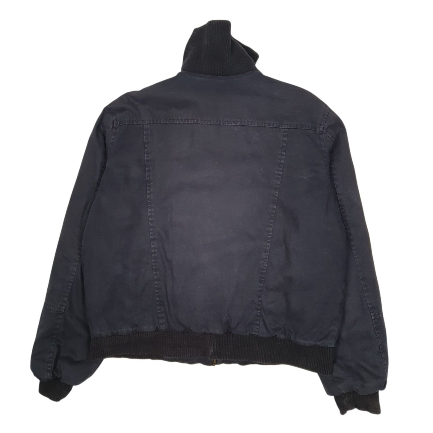 Mens Navy Wrangler Vintage 90s Bomber  Coat