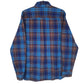 Mens Blue L.L.Bean Flannel  Shirt