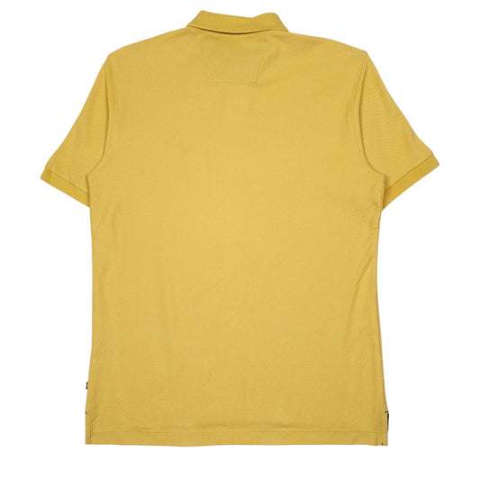 Mens Yellow Nautica   Polo Shirt