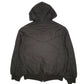 Mens Grey Levi Active Hooded  Coat