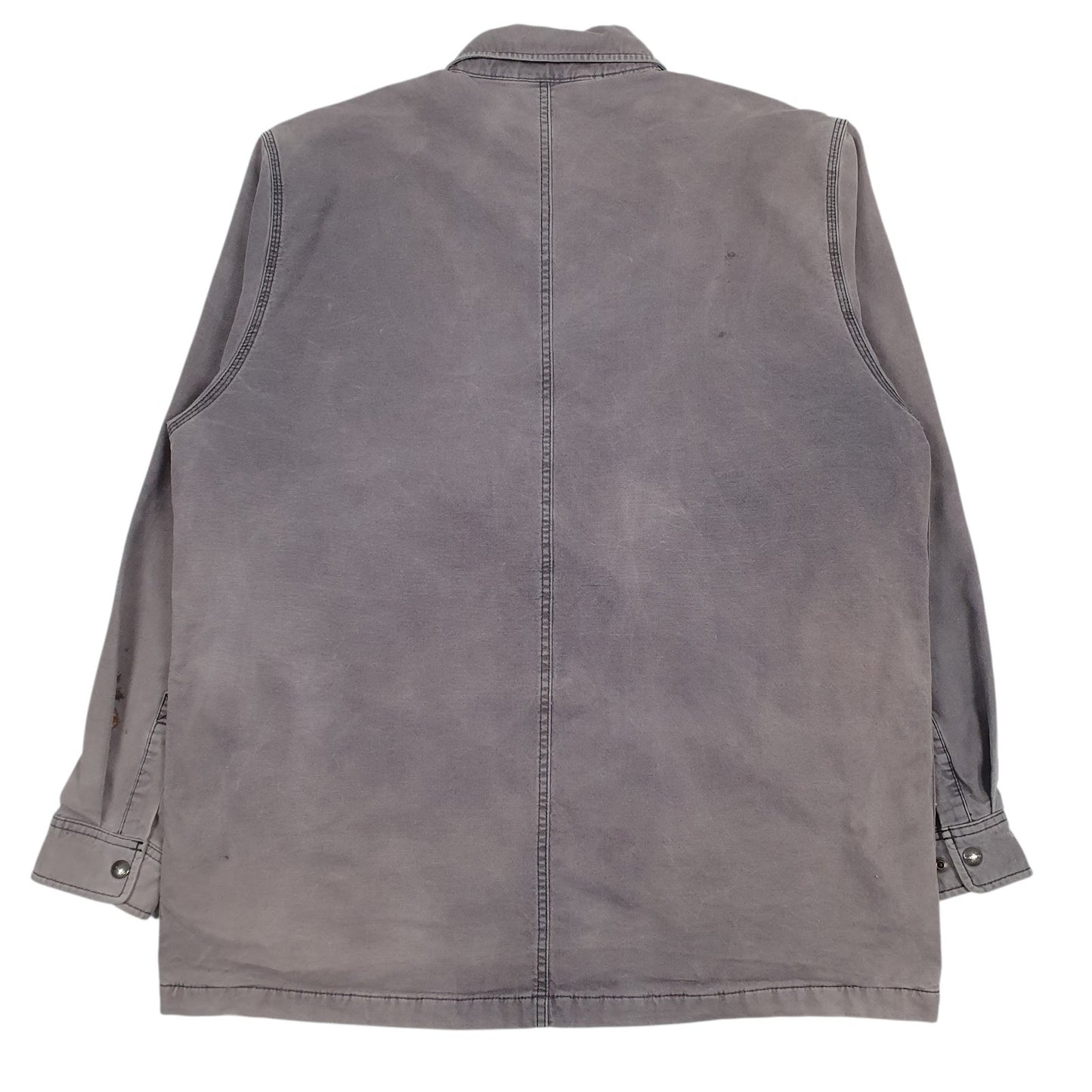 Mens Grey Carhartt Workwear Blanket Lined  Coat