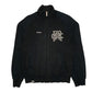 Mens Black Reebok Athletic Club Tracksuit Top Full Zip Jumper