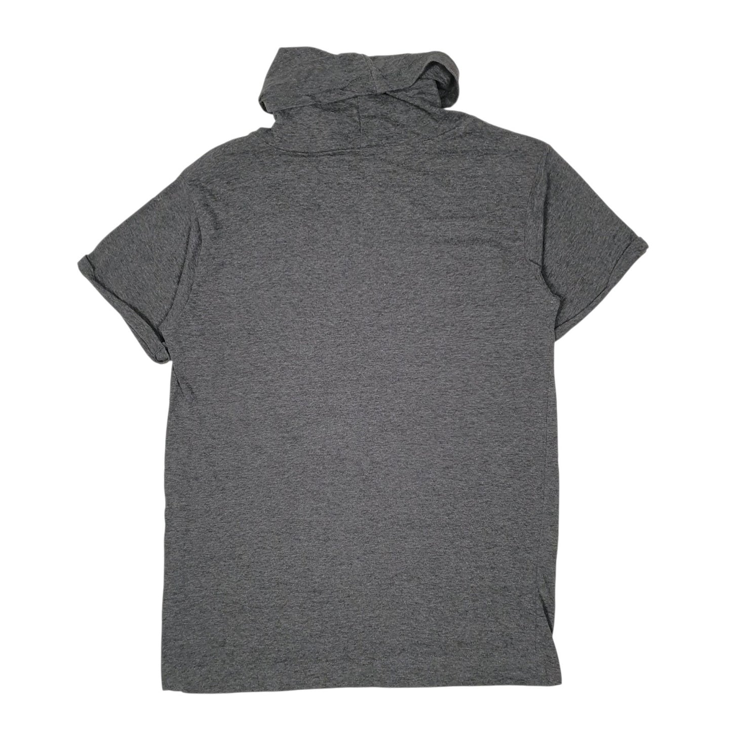 Mens Grey Unbranded American Eagle Freedom Turtle Neck  T Shirt