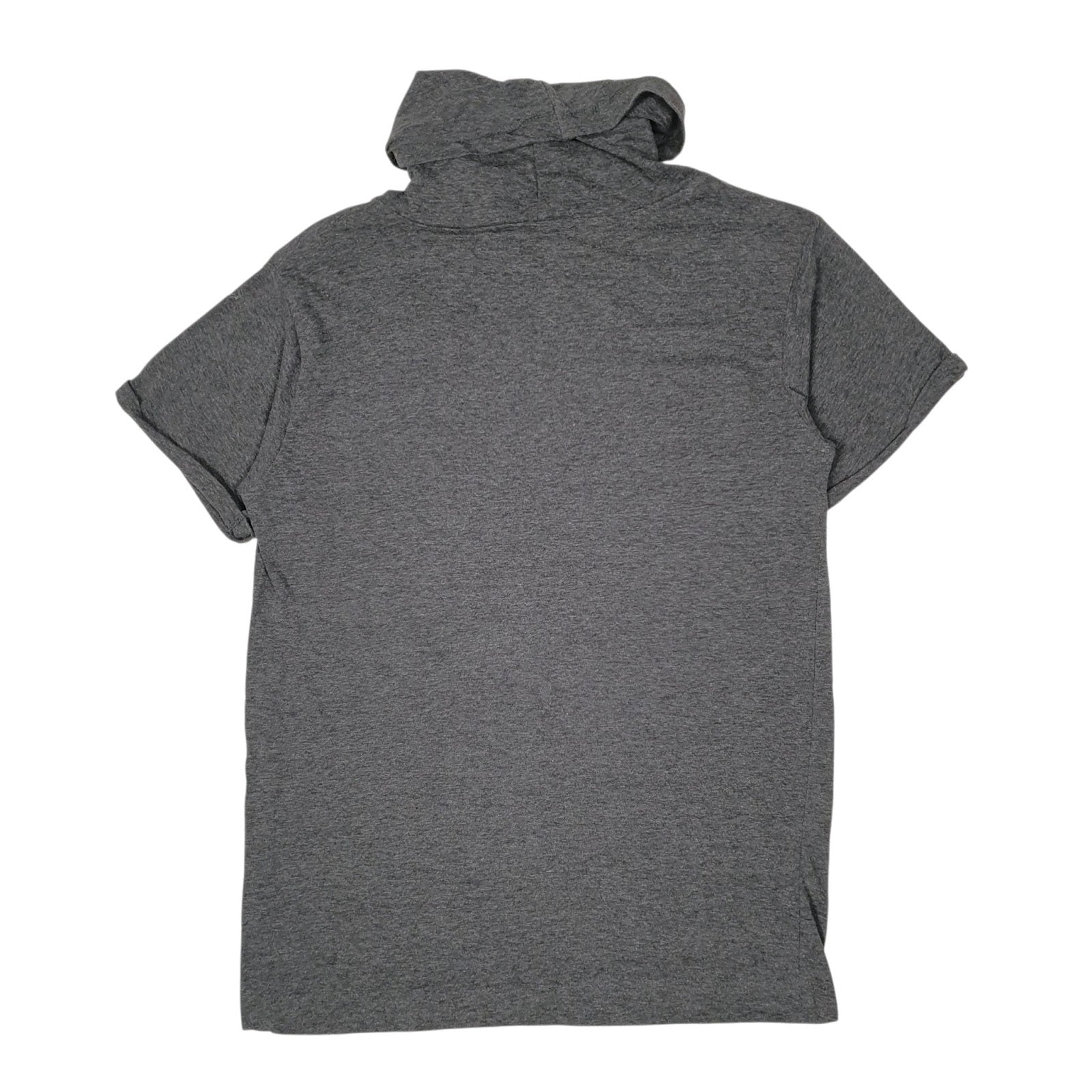 Mens Grey Unbranded American Eagle Freedom Turtle Neck  T Shirt