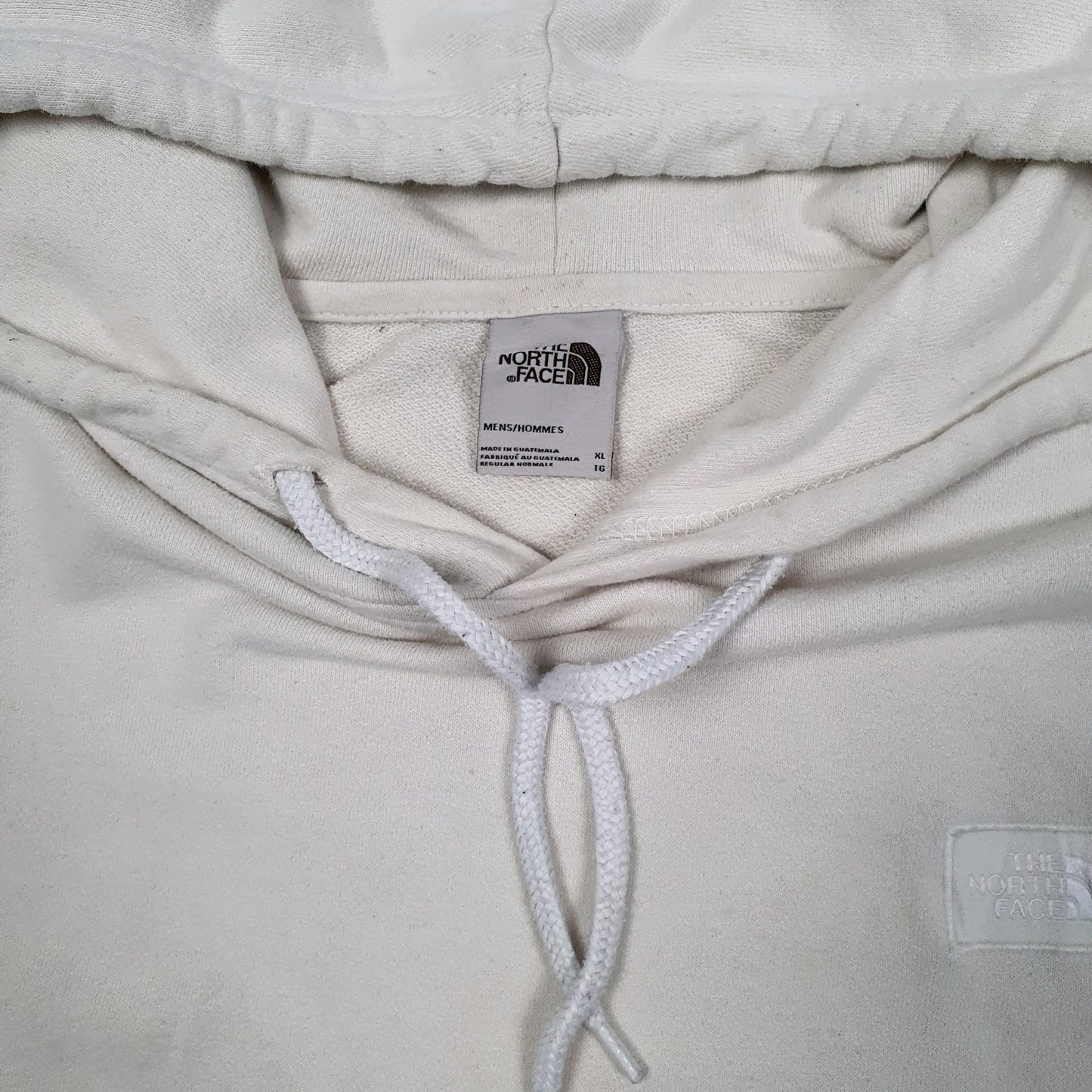 Mens Cream The North Face  Hoodie Jumper