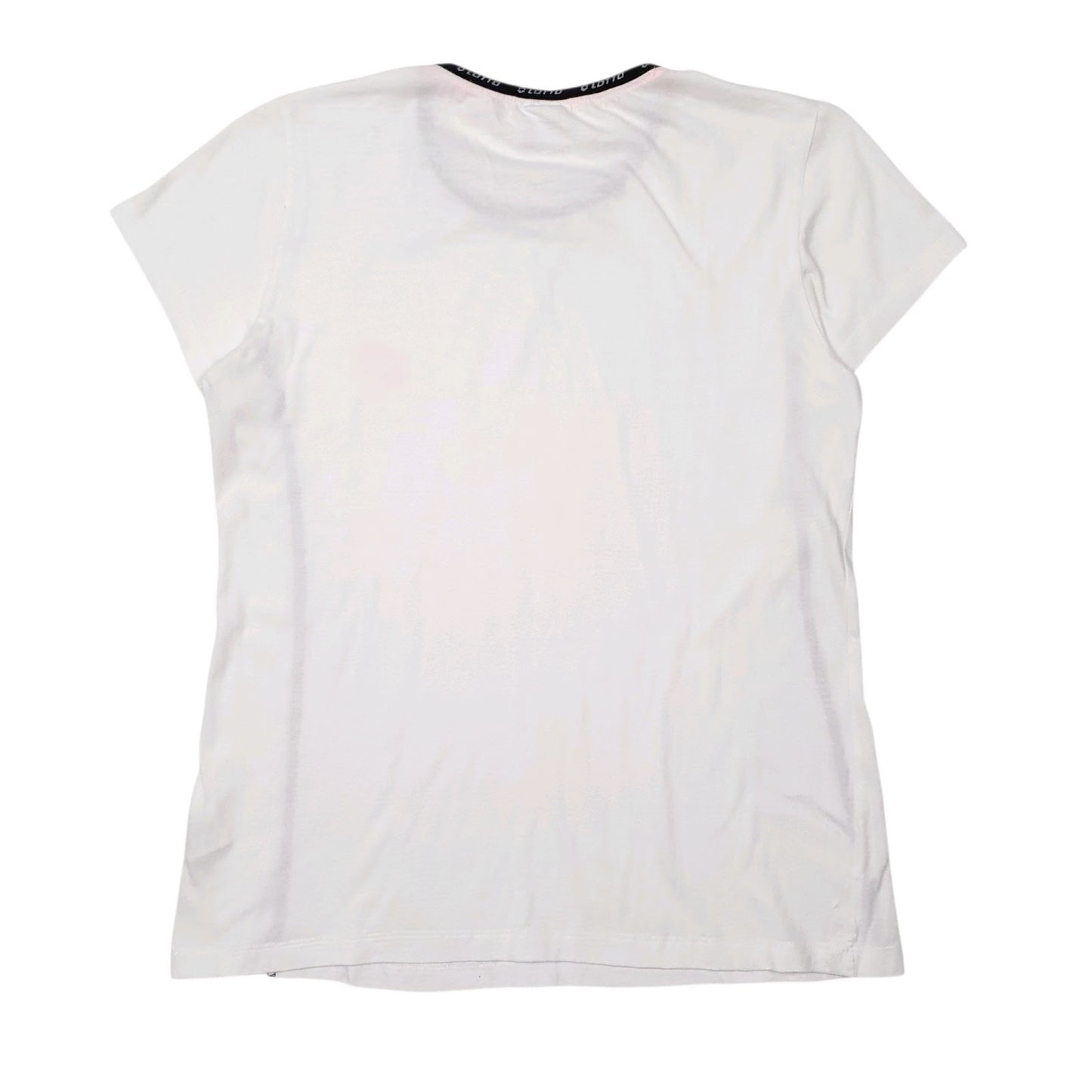 Womens White Lotto   T Shirt