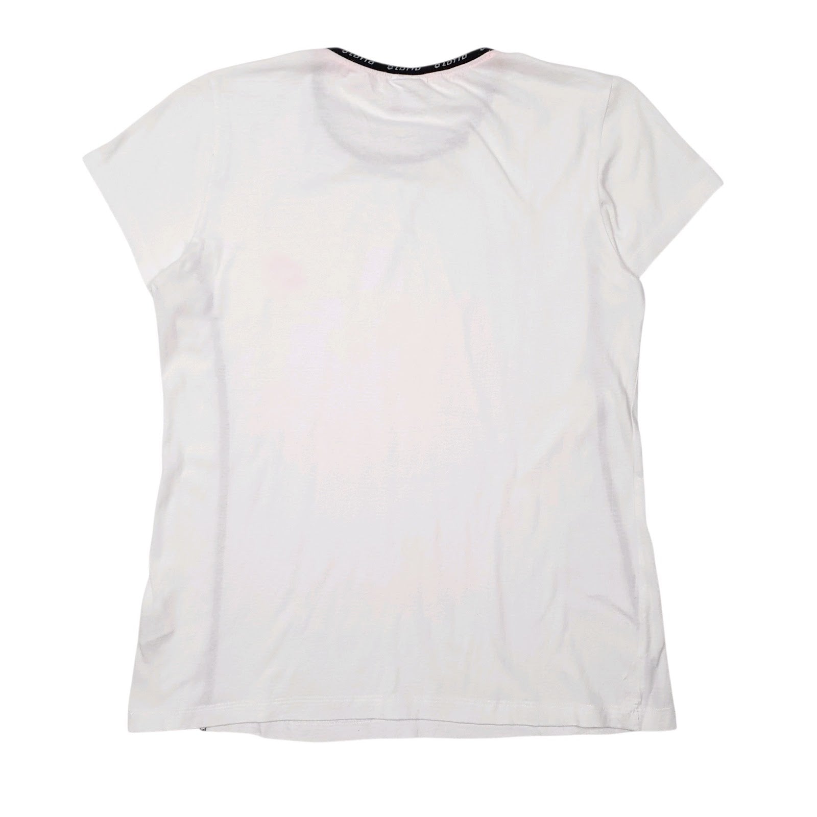 Womens White Lotto   T Shirt