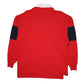 Mens Red Pepsi America Rugby Vintage 90s American Made  Polo Shirt