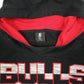 Mens Black NBA Chicago Bulls Basketball Hoodie Jumper