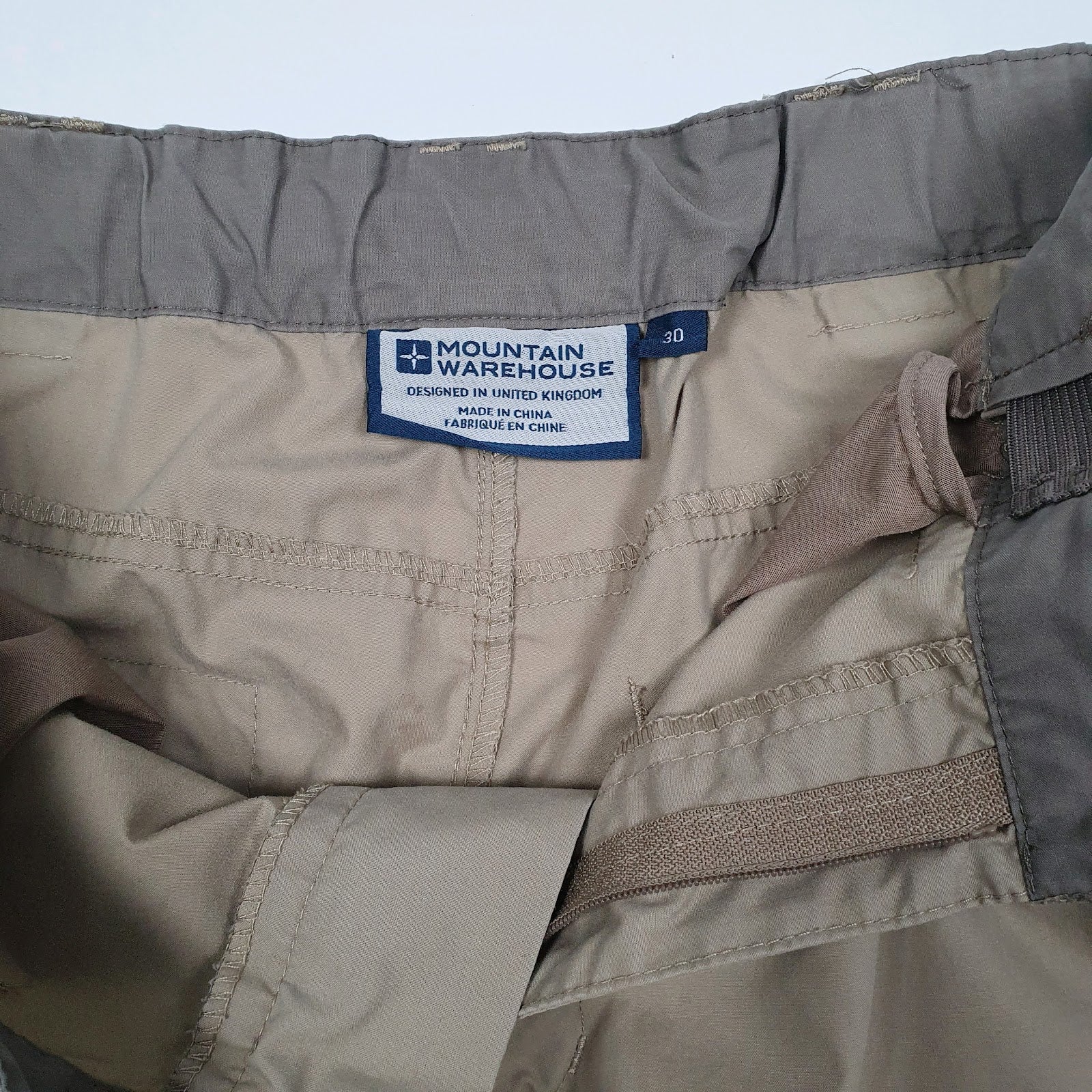 Mens Beige Mountain Warehouse   Trousers