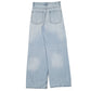 Womens Blue Zara  Full Zip Jeans