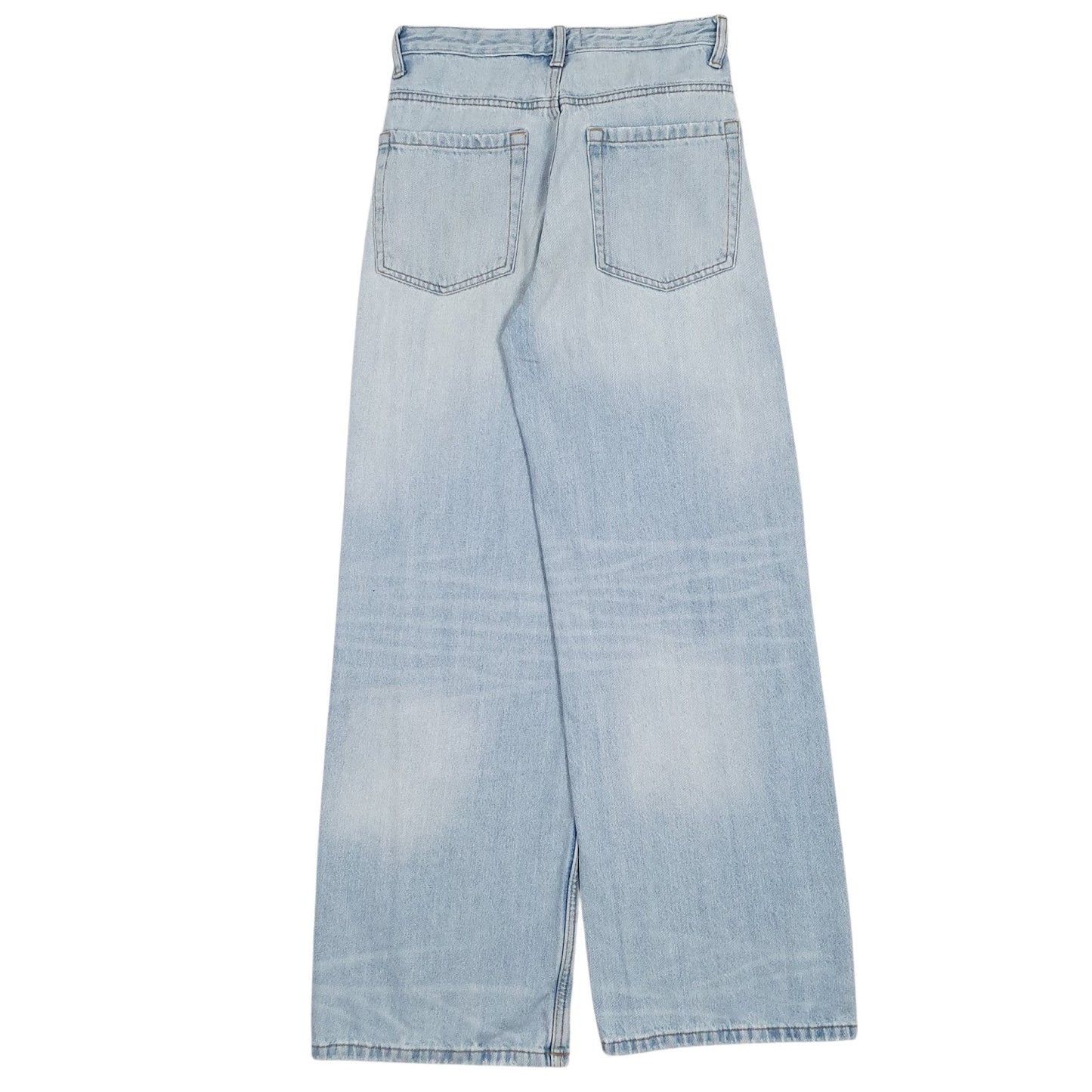 Womens Blue Zara  Full Zip Jeans
