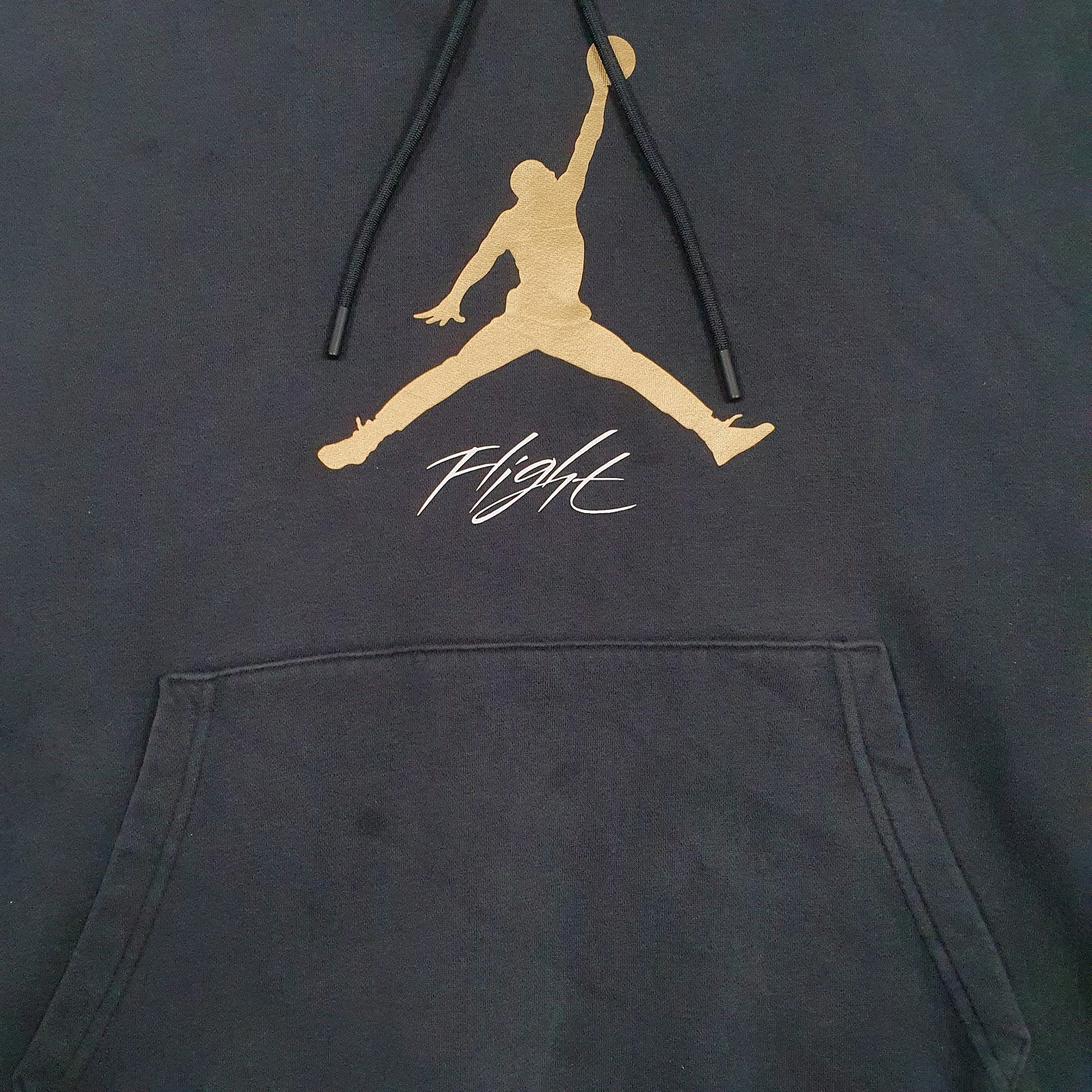 Mens Black Nike Air Jordan  Hoodie Jumper