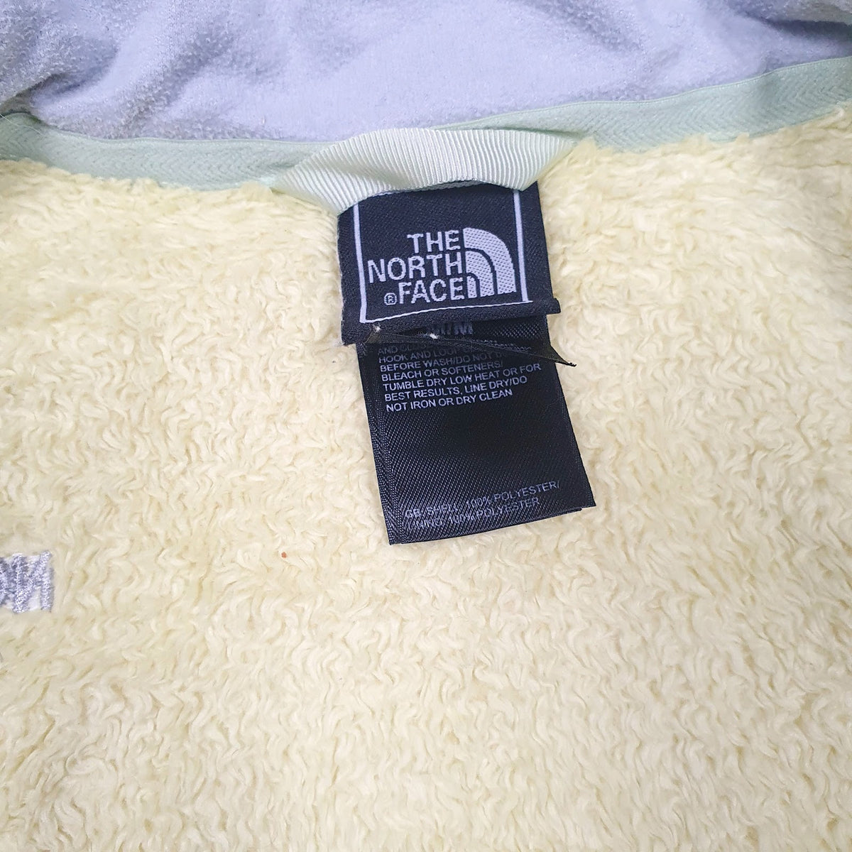 Womens Yellow The North Face  Full Zip Jumper