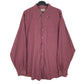 Mens Burgundy L.L.Bean  Long Sleeve Shirt