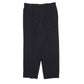 Mens Black Giorgio Armani Pleated Formal Trousers