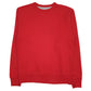 Mens Red Champion  Crewneck Jumper