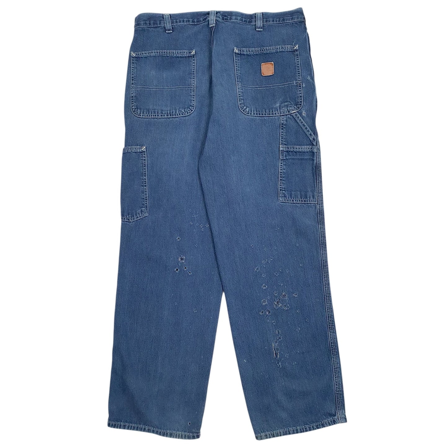 Mens Blue Carhartt   Jeans