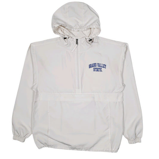Mens White Champion Grand Valley State Hoodie Coat