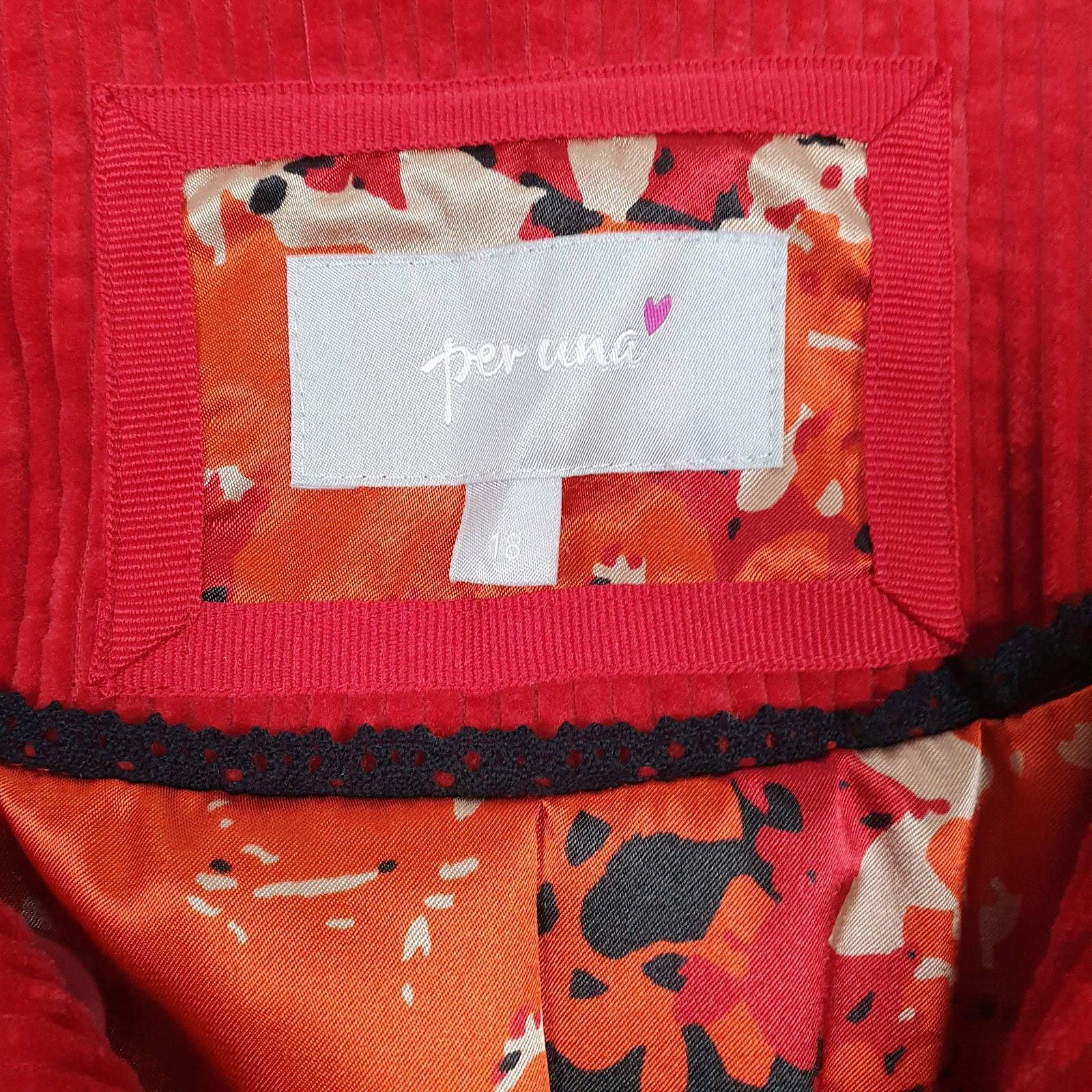 Womens Red M&S Per Una  Coat