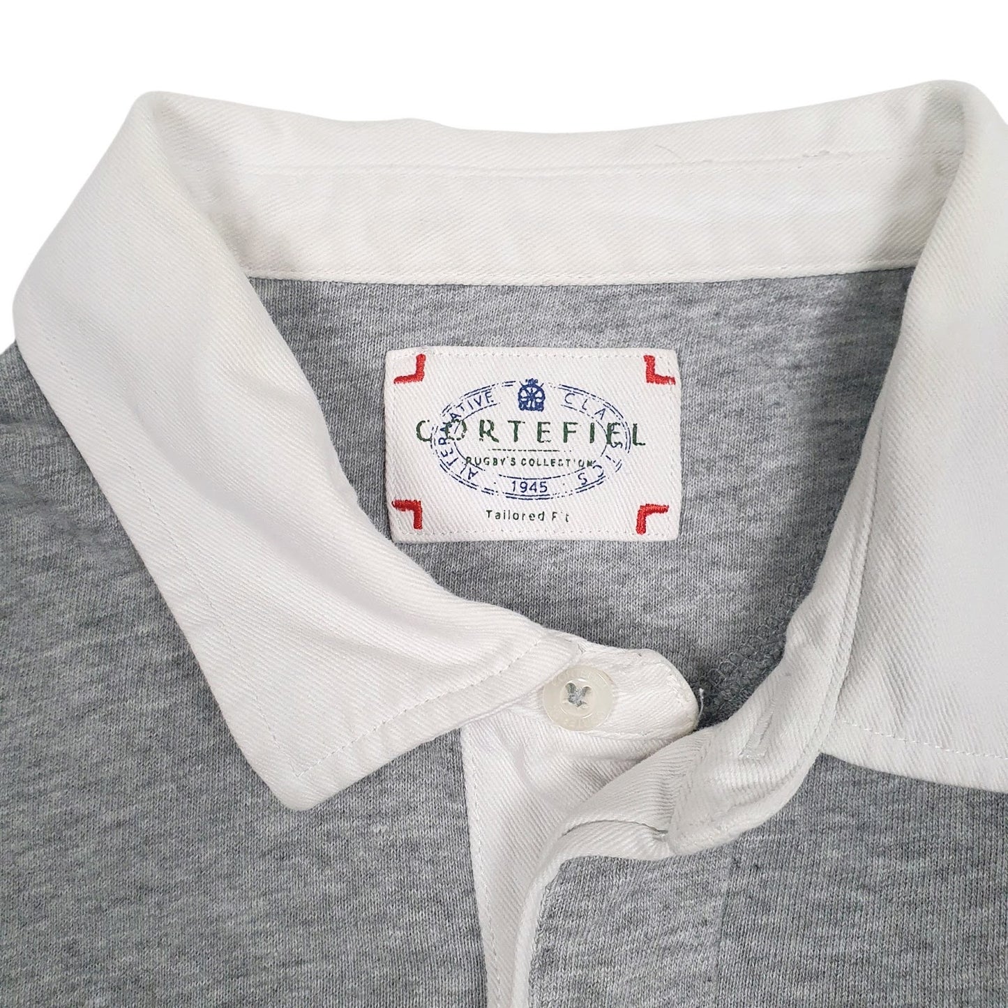 Mens Grey Cortefiel   Polo Shirt