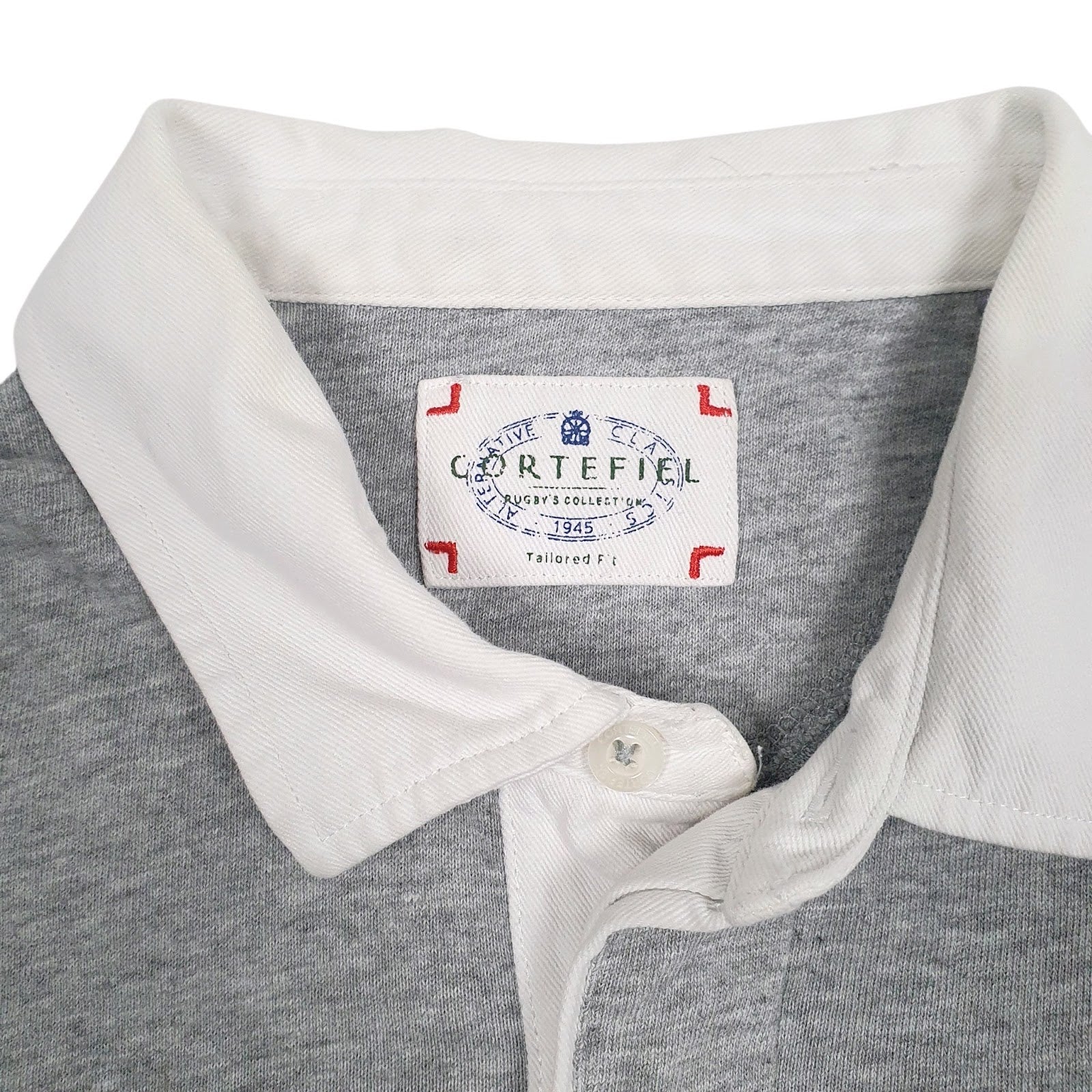 Mens Grey Cortefiel   Polo Shirt