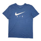 Mens Blue Nike  Short Sleeve T Shirt