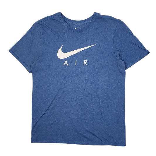 Mens Blue Nike  Short Sleeve T Shirt