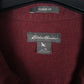 Mens Red Eddie Bauer Flannel  Shirt