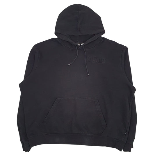 Womens Black Puma  Hoodie Jumper
