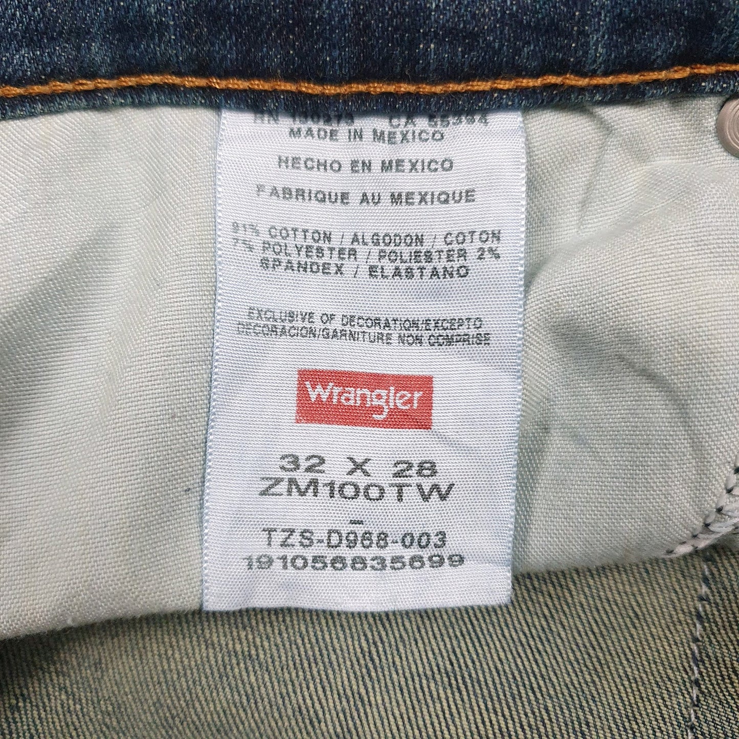 Mens Blue Wrangler   Jeans