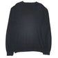 Mens Black Polo Ralph Lauren Pima V Neck Jumper