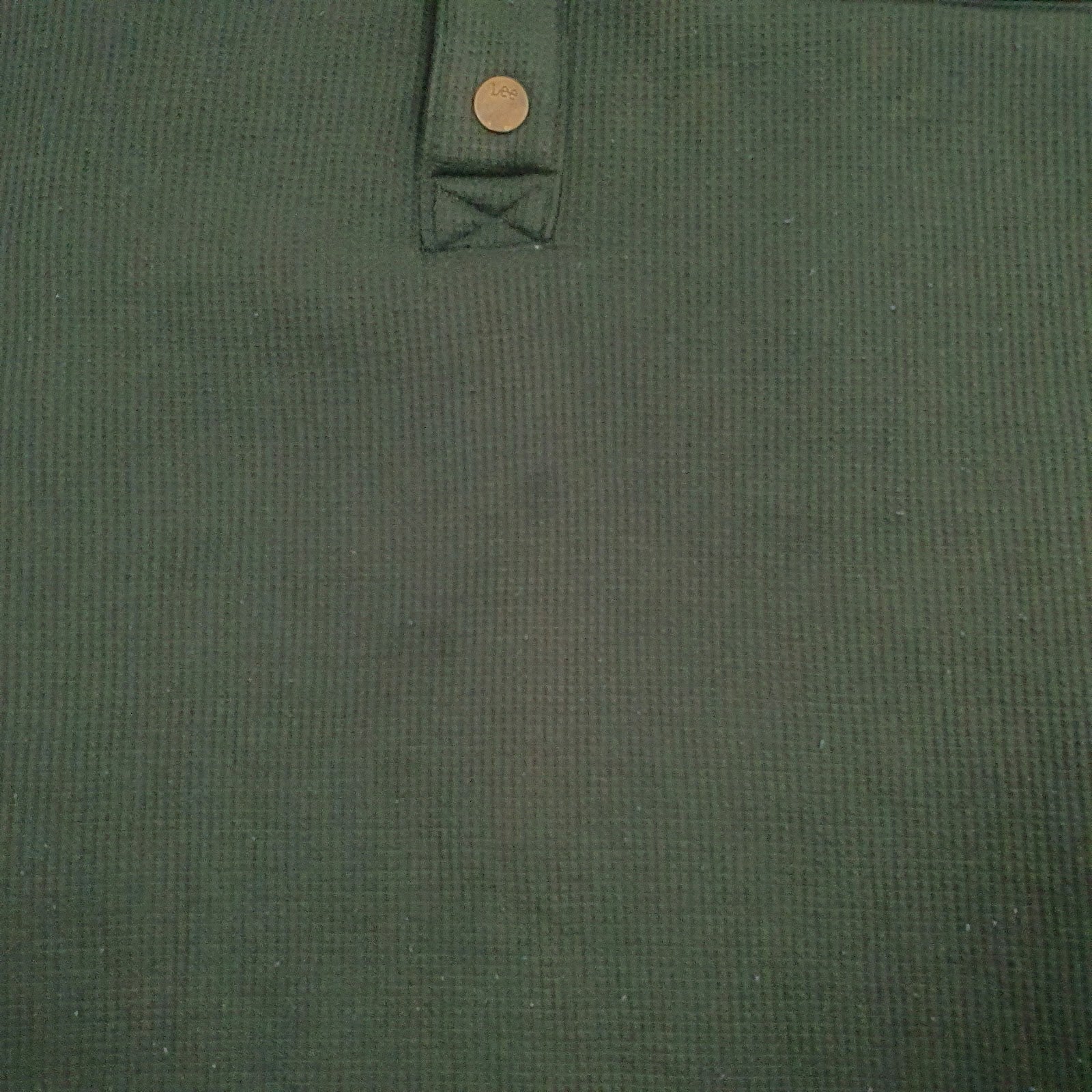 Mens Green Lee Shepa Lined Quarter Zip Jumper