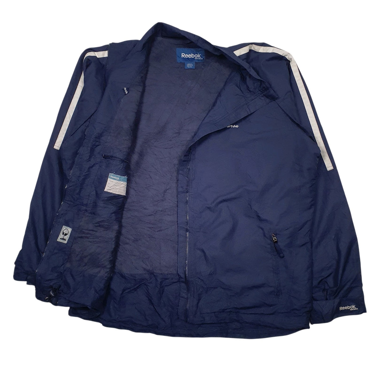 Mens Navy Reebok Rochford Hockey Club  Coat