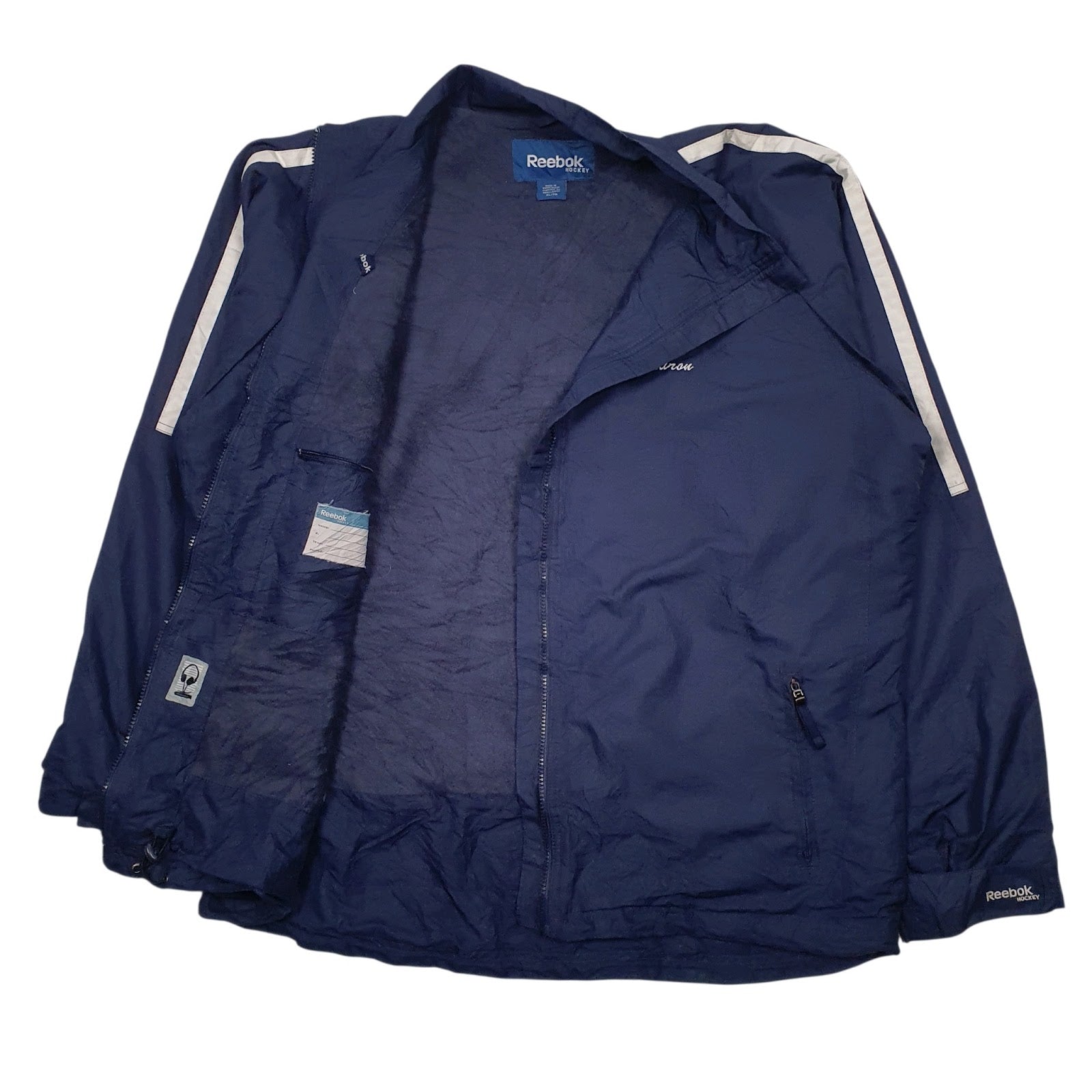 Mens Navy Reebok Rochford Hockey Club  Coat