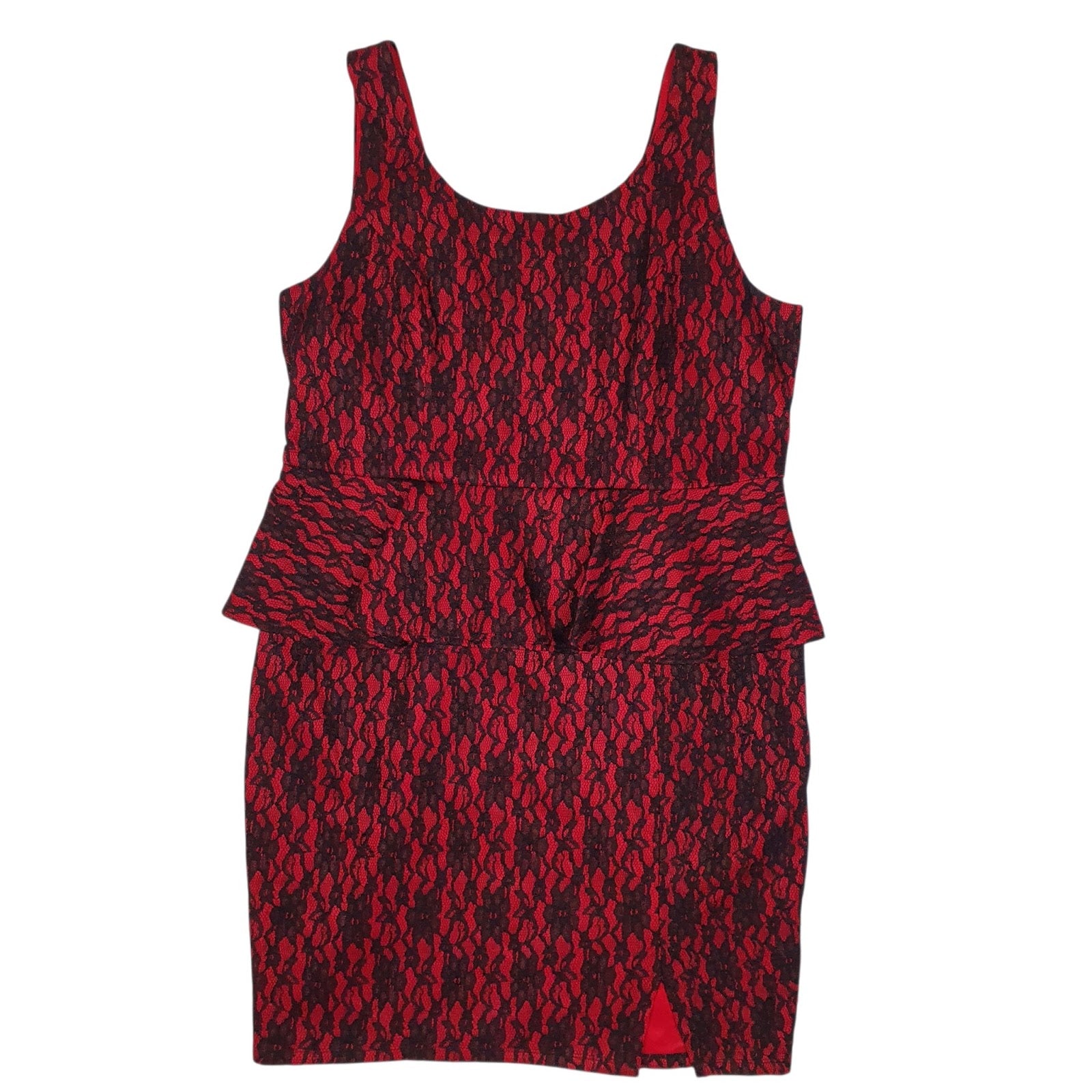 Womens Red Rebel Wilson For Torrid  Sleeveless Dress