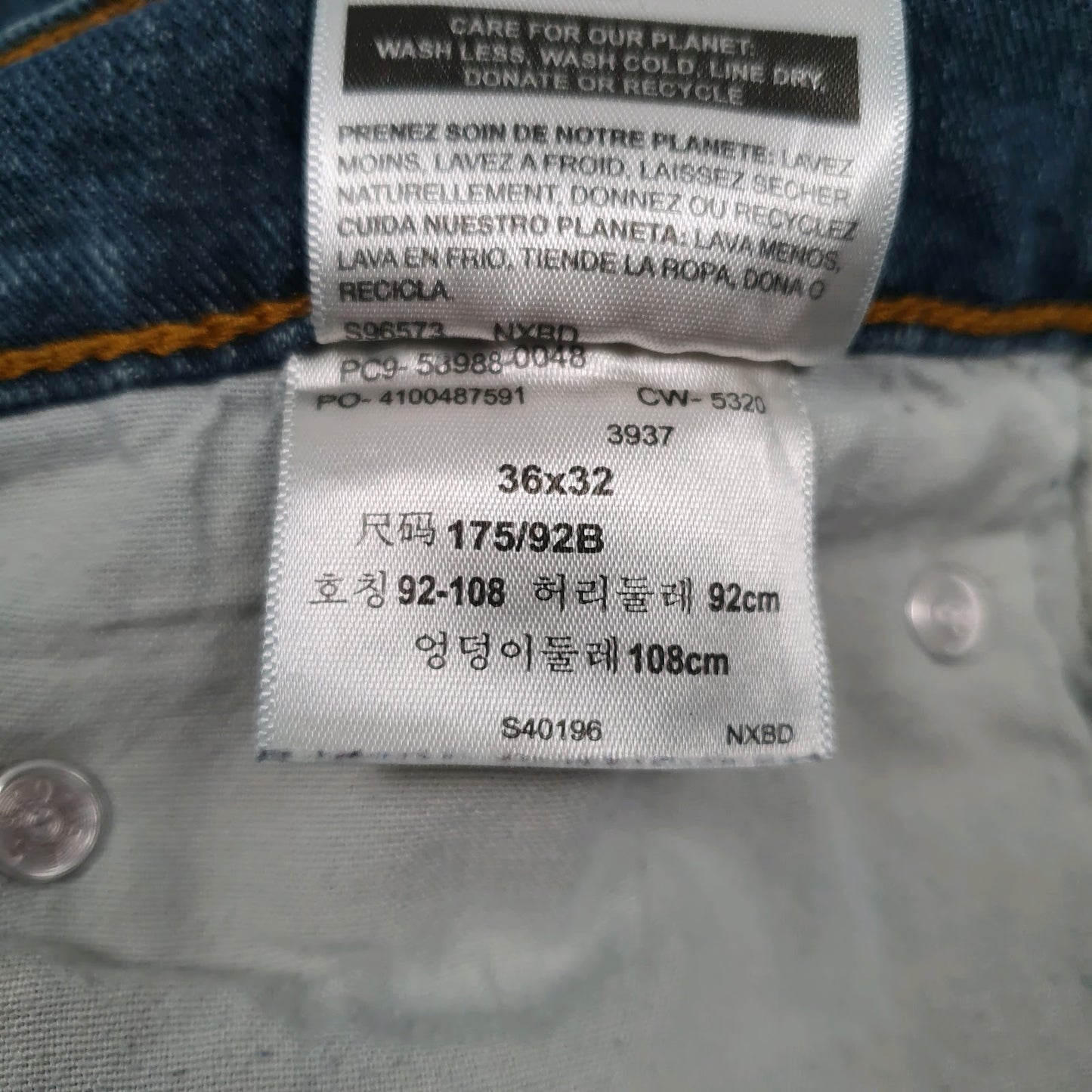 Mens Blue Levis   Jeans