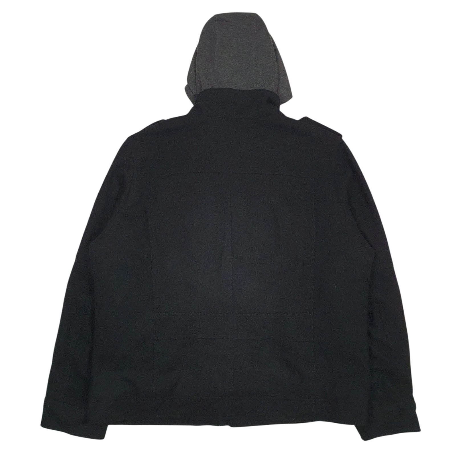Mens Black Levis   Coat