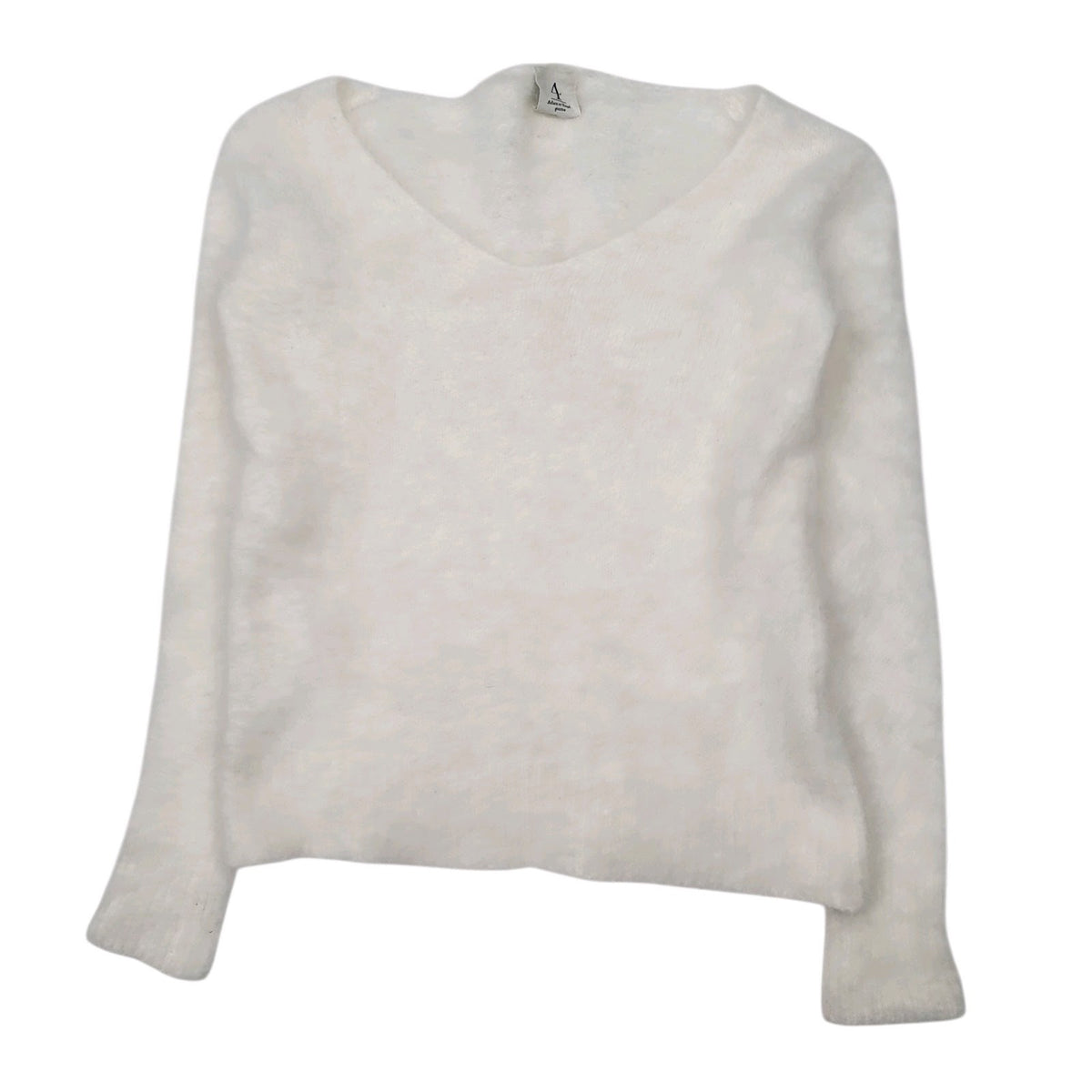 Womens Cream Adam Et Ropé Angora Crewneck Jumper