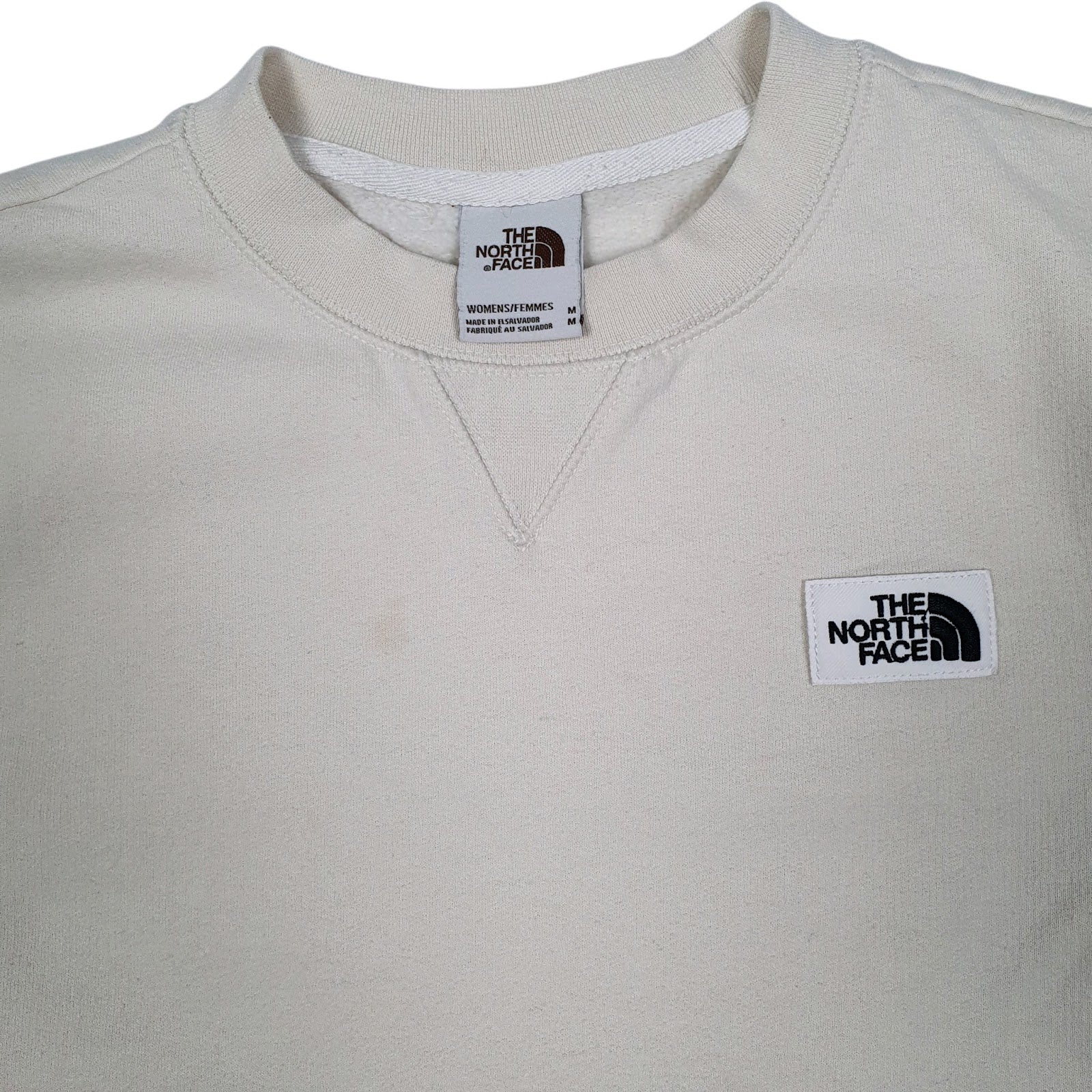 Womens Cream The North Face  Crewneck Jumper