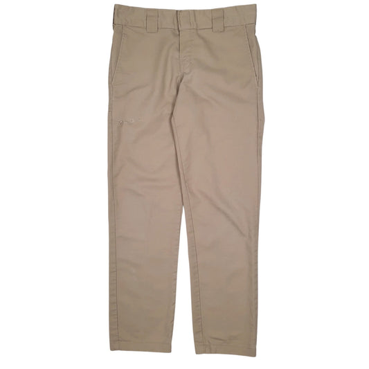 Mens Beige Dickies Flex Chino Trousers