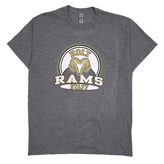 Mens Grey Gildan  Short Sleeve T Shirt