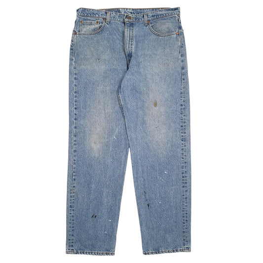 Mens Blue Levis  550 JeansW40 L32